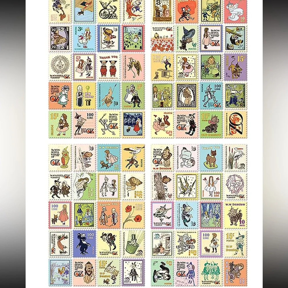 $3 WIZARD 4 PIECE STICKER SHEETS. NEW. $3 IF BUNDLED